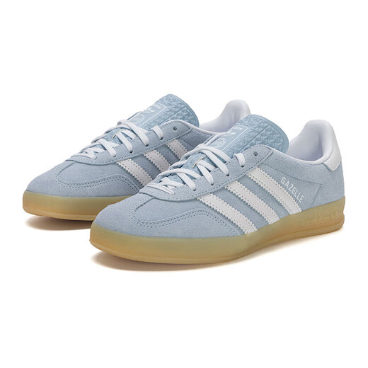阿迪达斯（adidas）三叶草女鞋夏季GAZELLE INDOOR运动鞋休闲鞋JQ7009 JQ7009【2025夏季】 36.5