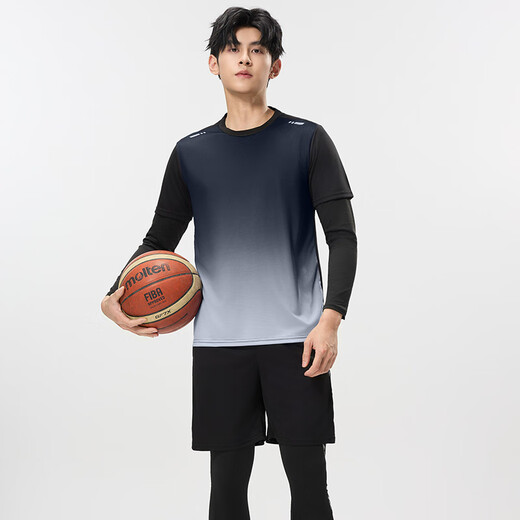 Victoria Traveler sports suit men's running equipment morning running fitness clothing cycling training tight quick-drying clothing badminton clothing basketball clothing