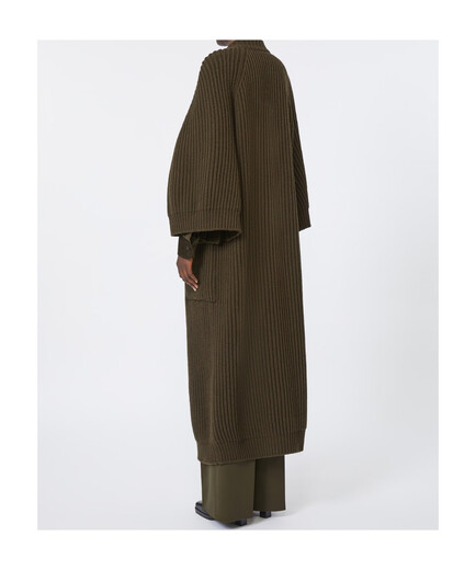 MAX MARA 25FW Wool and Cashmere Wrap Cardigan Women Picture Color 1346115306 20 | S New4