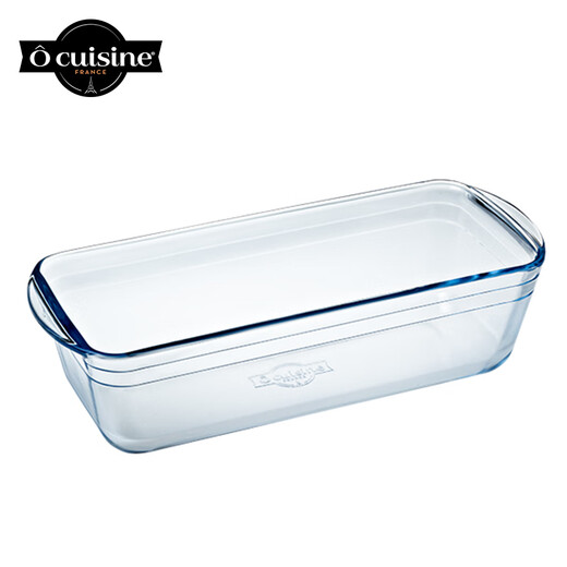 Ougui Kitchen French imported soufflé chiffon cake baking mold high borosilicate glass plate oven microwave 1.5L