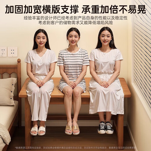 All solid wood home desk, student study desk, bedroom wall computer desk, small apartment simple desk, imported pine wood - single table, solid wood color 100CM, door-to-door delivery