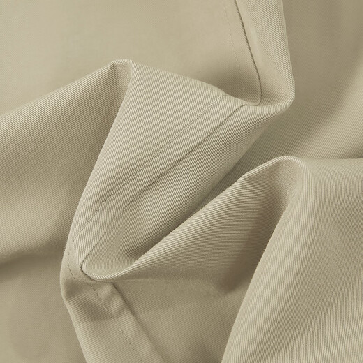 She Pool Contrast Color Lapel Mid-Length Windbreaker Women's 2025 Autumn New Retro Commuting Drop Shoulder Sleeve Jacket