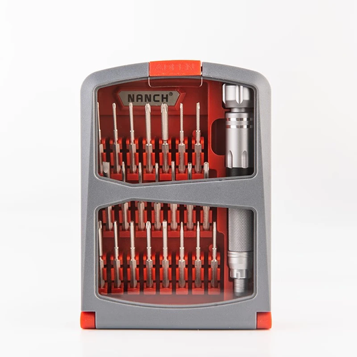 Nanqi 22-in-1 imported S2 steel screwdriver set 2026 Chinese red drone mobile phone computer repair tool 22-in-1 set S2 steel