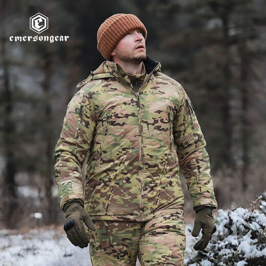 Emerson cod mc tactical cotton coat L7 thick wolfhound cotton coat waterproof outdoor warm jacket WG gray M