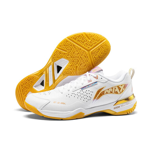 Li Ning's new badminton shoe Blade MAX men's and women's shock-absorbing competition shoe carbon plate is stable and anti-torsion Blade MAX Masters color matching 41.5 (260mm) standard last