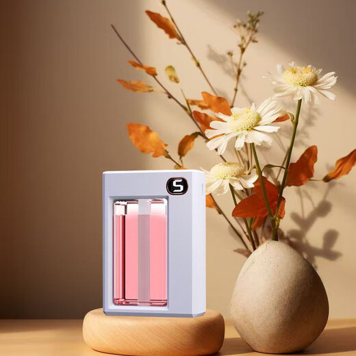 Aromatherapy machine, home fresh air, long-lasting fragrance, indoor bathroom, aromatherapy lamp, automatic fragrance diffuser, bedroom toilet deodorizing and deodorizing aroma machine X1 aromatherapy machine 1 set + 6 bottles of perfume Gardenia flower fragrance