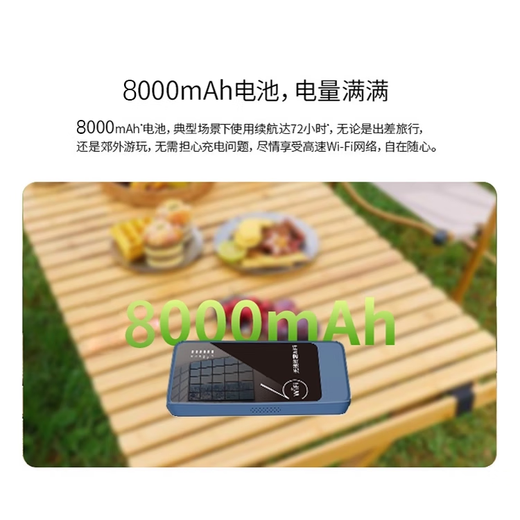 Xiaoxun Inteligente Portátil WiFi Triple Red Universal Sin Tarjeta Inalámbrica WiFi6 Enrutador de Coche Portátil Ilimitado Móvil Unicom Telecom a Nivel Nacional 2025 Modelo 5GHZ Recomendación Insignia 9.9/1500G/Power Bank + WiFi6