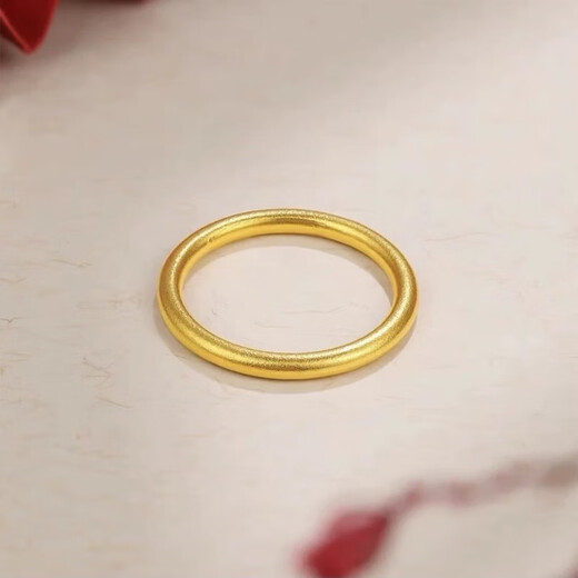 Yiqi Laofenghuang Gold Store inherits the ancient method of pure silver ring, solid gold and silver, couple ring ring, wedding ring, ancient method, 16 rings
