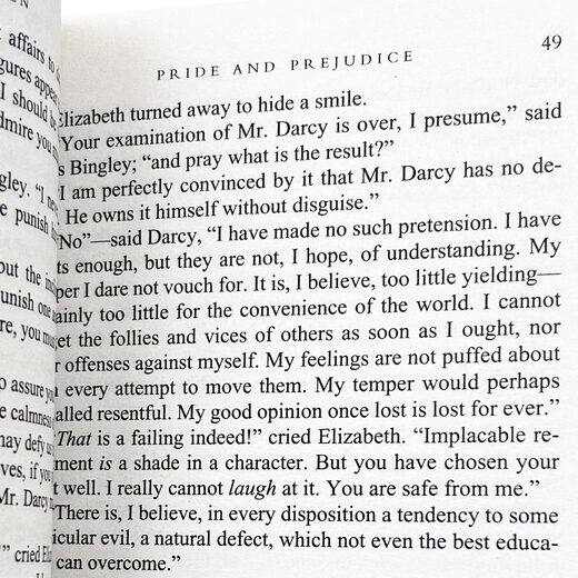 Original English novel Pride And Prejudice Jane Austen World Classics