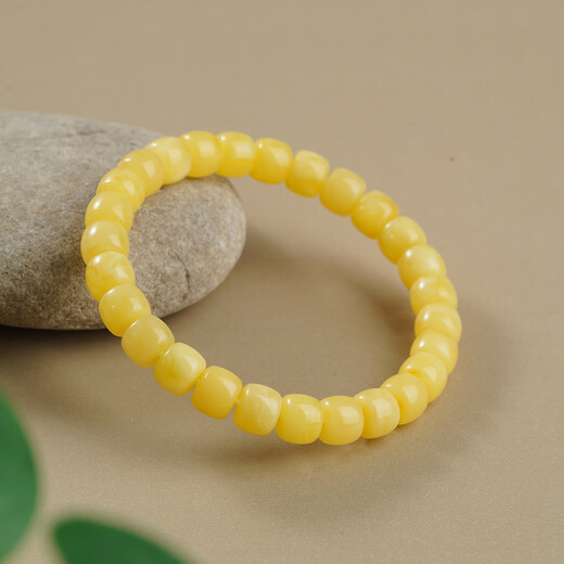 Potala Palace's original beeswax bracelet accessories for men and women, toy with transfer beads, amber bracelet as a birthday gift for boyfriend
