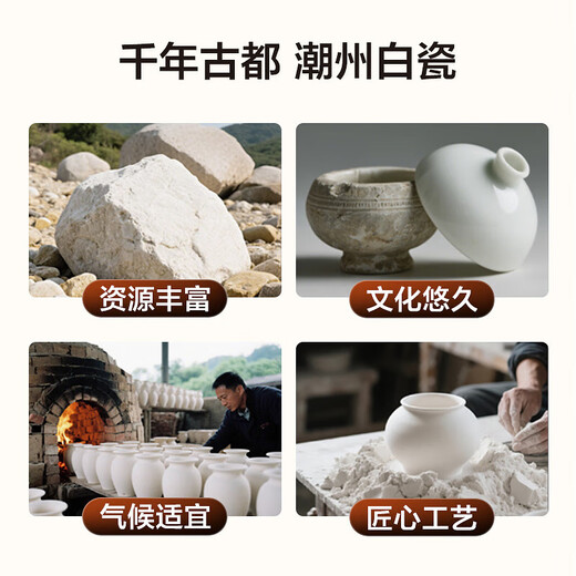 Midea electric stew pot, electric stew pot, soup pot, stew soup pot, electric casserole pot for cooking medicine, porridge pot, electric stew pot for soup, smart thermal insulation health pot, white porcelain soft stew, 1-2 people-DGE1556 1.5L