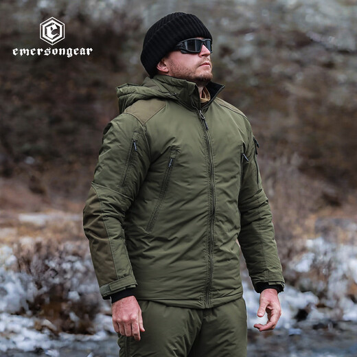 Emerson cod mc tactical cotton coat L7 thick wolfhound cotton coat waterproof outdoor warm jacket WG gray M