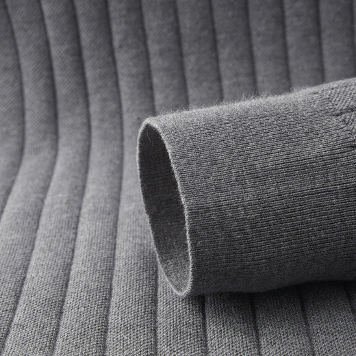 Judger contains worsted wool Judger Men's Wool Sweater 2025 Autumn and Winter New Henley Neck Stretch Pullover Sweater