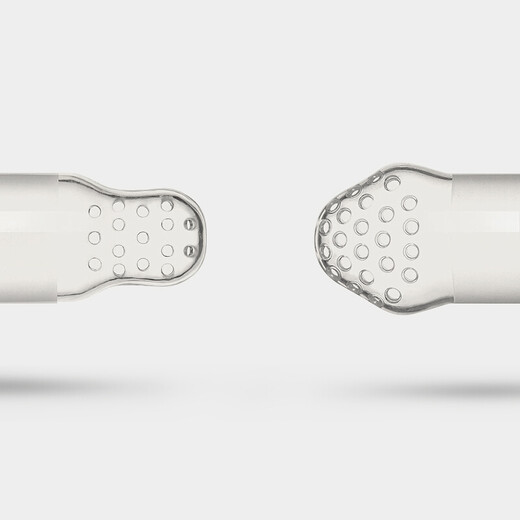 Little White Bear Bite Bite Food Feeder Fruit Bite Bag Baby Food Trainer Twilight Blue (Free mesh bag 6 months old - 1 piece | 6 months old - 2 pieces)