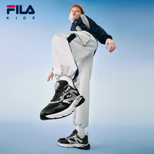 FILA children's shoes running shoes 2025 winter boys' middle and large children's sports shoes space capsule