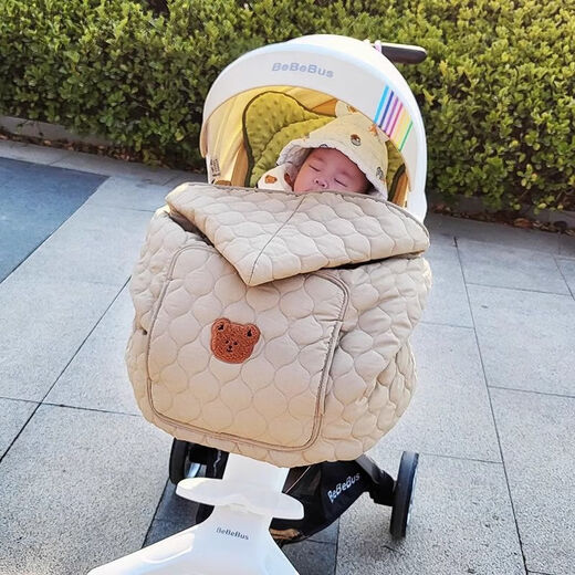 Raft Core Winter Stroller Out Wind Block Baby Stroller Blanket Winter Waist Stool Windproof Cloak Baby Windproof Cover Outside 75*78cm (Suitable for stroller + baby walking tool and waist stool) White Stroller Windshield Quilt + Blanket + Cloak