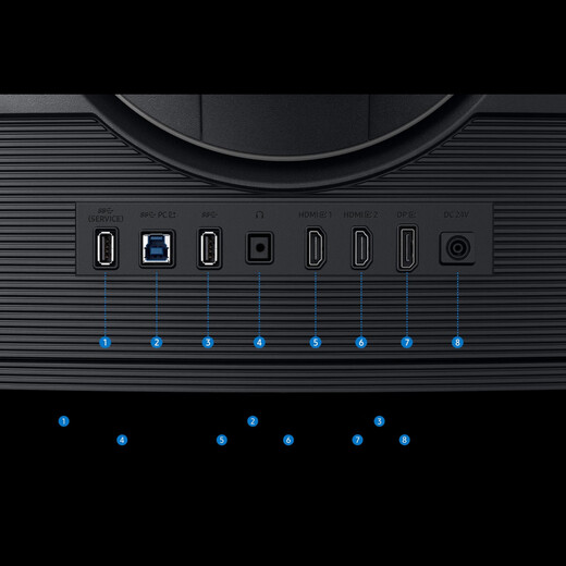 Samsung (SAMSUNG) Odyssey G7 40-inch 4K e-sports curved fish screen HDR600 high brush game stock trading split screen notebook external expansion screen computer monitor flagship new product 4K180HZ S40FG756EC Samsung official store