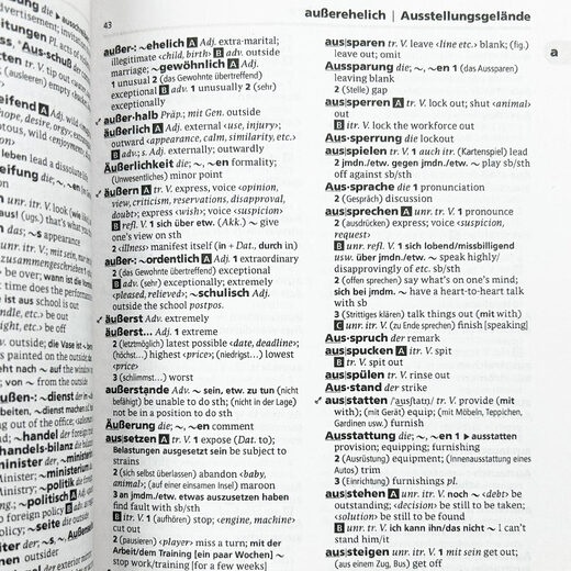 Dictionnaire allemand Oxford compact Dictionnaire allemand concis Oxford version anglaise Livre original anglais importé Anglais original 9780199663125