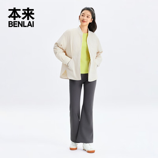 Benlai (benlai) women's casual women's long-sleeved shirt women's 25 winter new style shirt women's BNM250011 off-white L