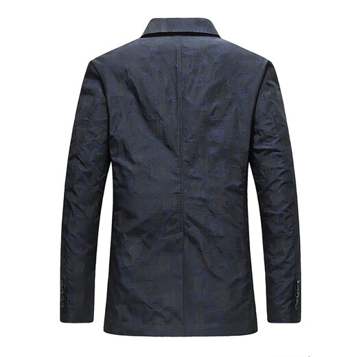 BOSS high-end suit tops for men 2025 new spring and autumn handsome men's casual suit jackets single suit trend black L 175 suitable for 125-140 Jin Jin equals 0.5 kg