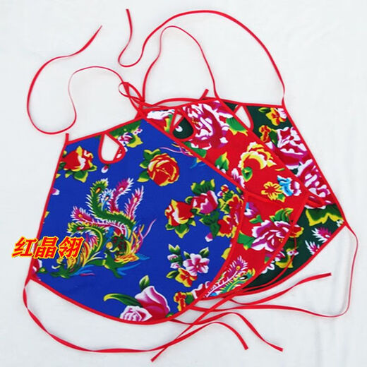 Renduo cotton floral cloth adult double-layer Chinese style ladies bellyband tube top home underwear pajamas internet celebrity performance clothes pink floral cloth adult ordinary XL height 165-175 cm