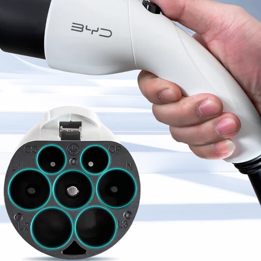 BYD AC charging pile 7kw household sixth generation original BYD charging pile suitable for Song, Han, Tang, Yuan and Qin Seagulls, dolphins, sea lions 05EV seals 06dmi 5m gun cable - sixth generation - Anhui Nengtong does not include installation, self-installation does not affect the warranty period