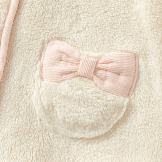 DAVE&BELLA newborn baby romper, autumn and winter milk velvet baby girl jumpsuit, baby pajamas, children's underwear