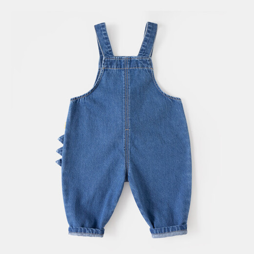 Dudujia children's girls autumn baby overalls spring and autumn children's pants casual pants boys' trousers children's clothing autumn pink 90 cm