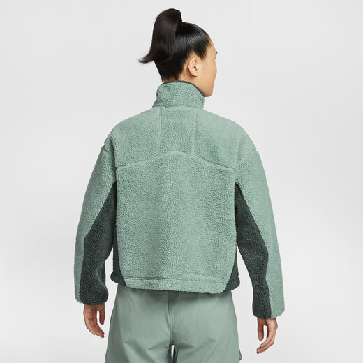 Nike women's outdoor warm jacket winter new jacket NIKE ACG THERMA-FIT ADV HV4706 364 earth green/seaweed green/foam mint green XS