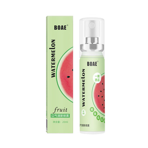 BOAE Oral Spray Fruit Flavor Spray 20ml Tone Freshing Age Long-lasting Fragrance Fresh Breathing Fruit Dental Spray-Fresh Breathing