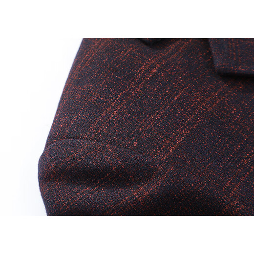 TPZBWG high-end brand plaid suit men's 2026 autumn and winter new business casual suit single suit men's jacket blue gray M 170