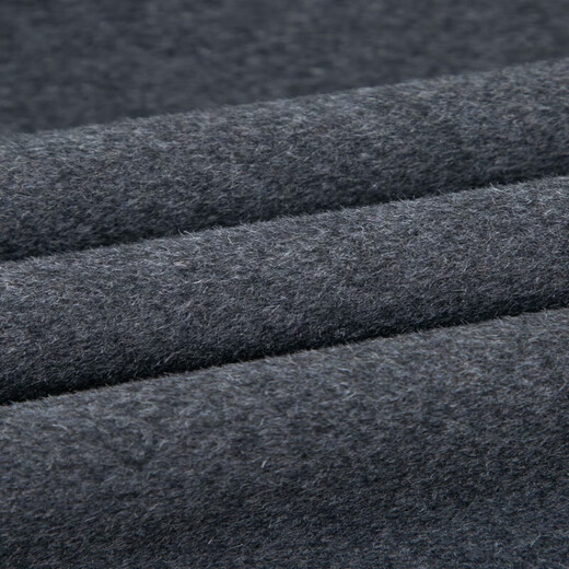 MONTAGUT French Cashmere Jacket Men's Middle-aged Business Casual Solid Color Wool Wool Short Autumn and Winter Dad Jacket Gray 2XL 180/96A