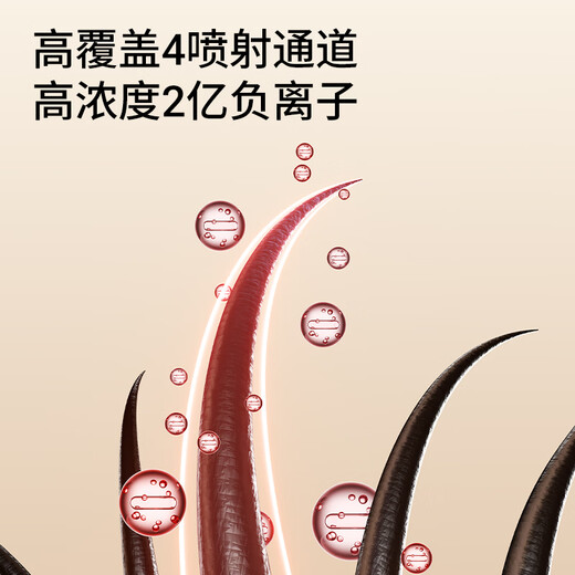 UBelle negative ion air cushion comb essential oil red light massage large comb hair growth comb universal styling birthday holiday gift cold mist white air cushion comb atomized essence 200 million negative ions electric massage red light care