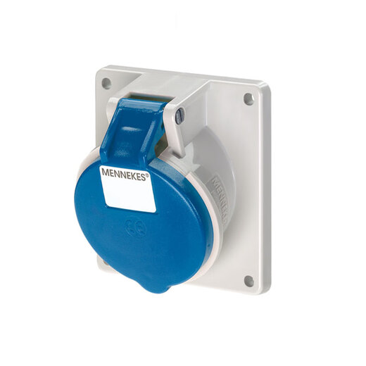 MENNEKES 1147A MENNEKES 63A 230V 3P IP44 concealed industrial socket waterproof and dustproof aviation plug male and female docking high current