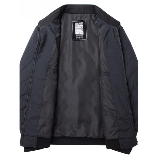 GOLDLION G+ Goldlion Autumn and Winter Cotton Jacket Middle-aged Men's Lightweight Cotton Jacket Stand Collar Cotton Jacket 092 Black M 170