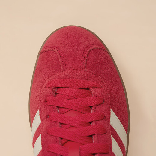 Adidas T-toe shoes VL COURT retro casual sneakers moral training shoes for men and women Adidas light sports light scarlet/warm vanilla/yellow 38