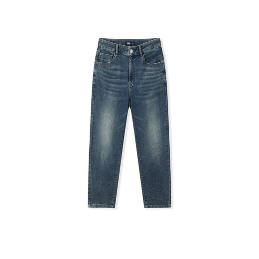 Semir Senrou | Jeans Men's Winter Retro Washed Small Leg Pants Fashionable and Versatile Commuting Pants 103724124108