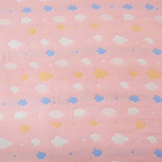 Special cotton gauze quilt for mothers and babies, pure cotton towel quilt, air-conditioned quilt, baby hug quilt, stroller blanket, mushroom 150x200cm, six-layer gauze pure cotton