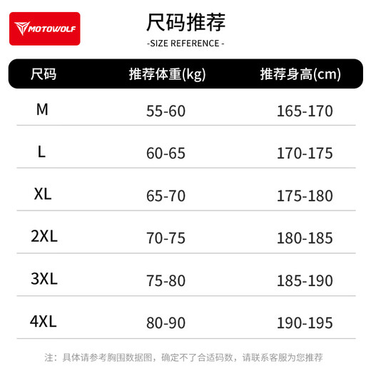 MOTOWOLF motorcycle riding suit for men, all-season, fall-proof, windproof, autumn and winter warm racing off-road motorcycle rider equipment