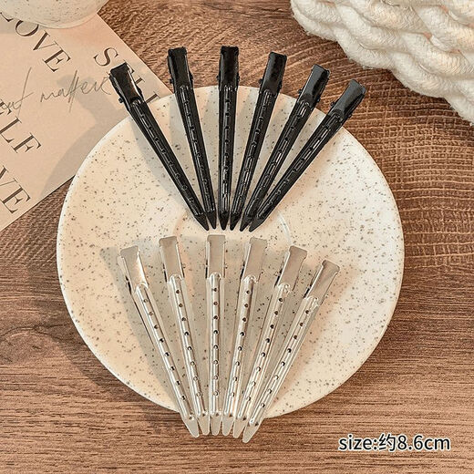 Ins simple seamless hairpin hair root fixed fluffy hairpin makeup positioning high head duckbill clip headwear main picture super value mix and match 24-piece set hot sale on the whole network
