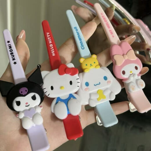 Cute hair bangs hair clip hair accessories summer kt cat cinnamon dog hair clip Sanrio duck clip full of vitality sweet must-have four types one each