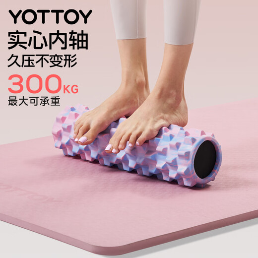 yottoy mace solid fitness equipment foam shaft muscle relaxation massage roller wheel Langya yoga column