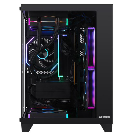 Colorful Core i5 12400F/13400F14600KF Barebone Sea View Room High-end DIY Assembly Desktop without Graphics Card Configuration Three i512600KF/512G/16G Barebone Host without Graphics Card