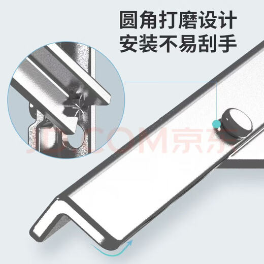 Air conditioner bracket thickened 1-1.5P2p 3 stainless steel air conditioner outdoor unit bracket reinforced air conditioner outdoor shelf air conditioner hanger suitable for Midea Gree Oaks Haier luxury extra thick 1.5p stainless steel bracket 1.6 thick free full set of screws