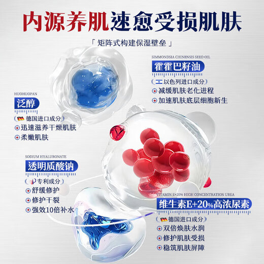 DAGO Urea Cream Medical Urea Hand Cream Vitamin E Cream for Men and Women Big Brand Large Capacity Cracked Hands and Feet + Moisturizing Cream