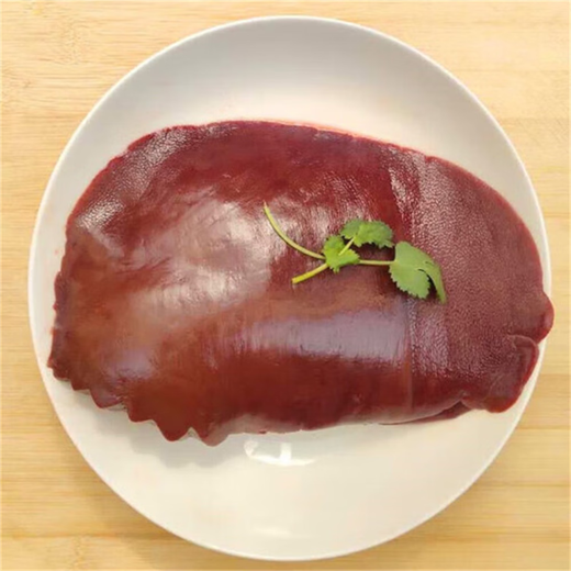Frozen pork liver 3Jin Jin equals 0.5kg boxed fresh farmhouse free-range pork pig offal pig liver fresh quick-frozen pig liver 500g/box