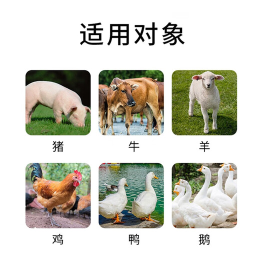 Changmu cod liver oil for veterinary use, multivitamins for pigs, cattle, sheep, chickens, ducks, geese, pigeons and poultry, instant egg production, multi-vitamin supplement, calcium, phosphorus, magnesium, zinc and eighteen supplements 1KG/bag, available for pregnant animals