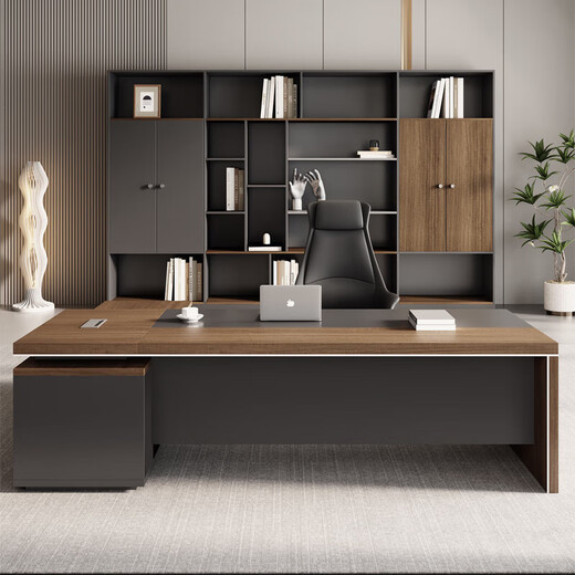 Ximulai boss executive desk manager supervisor desk and chair office large table 1.6*0.8 meters E0 level