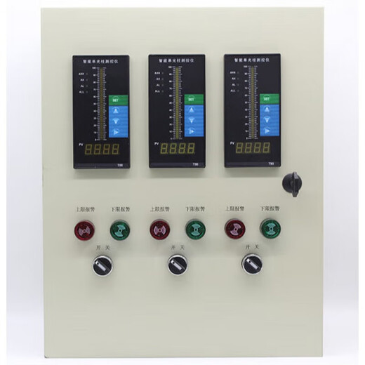 Water level indicator fire water tank pool controller alarm electronic input type liquid level dual-way type (one water tank and one pool)