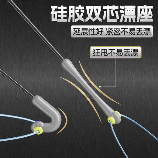 Xiaofengxian main line finished line set high-sensitivity wild fishing line strong tensile raw silk nylon line set main line set Yunzhongxian 5.4M 6 rolls + main line box No. 1.2